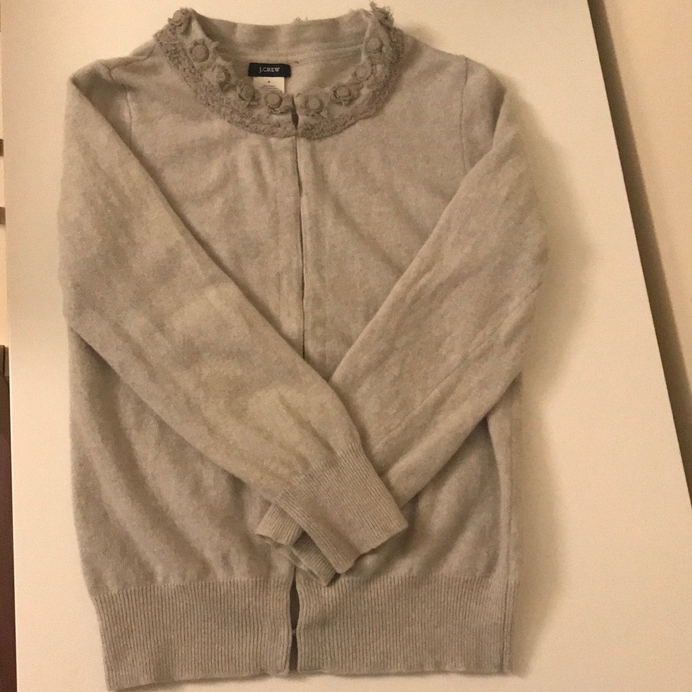 J. Crew wool cashmere cardigan